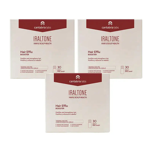 Iraltone Capillary Efflu Booster, Confezione 3 , 90X15Ml