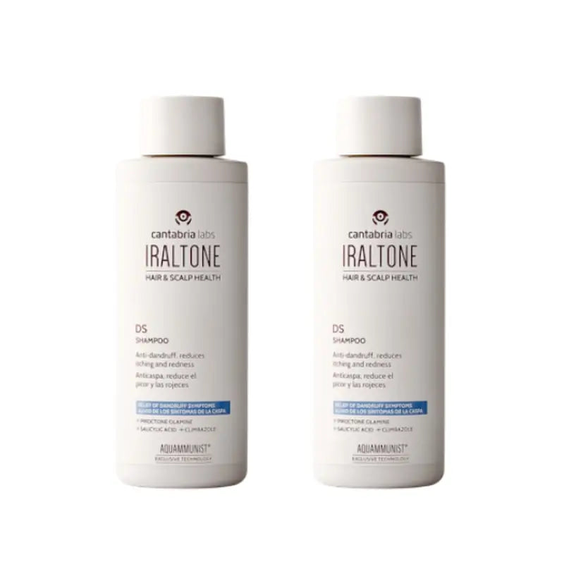 Iraltone Shampoo Ds, Confezione 2 x 200 ml