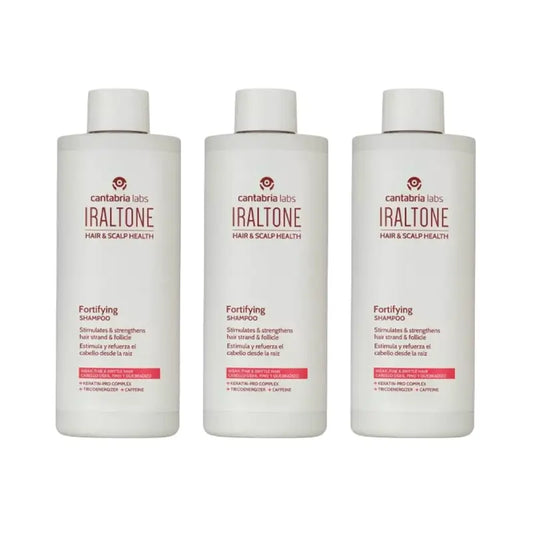 Iraltone Shampoo Fortificante, Confezione 3 X 400 Ml