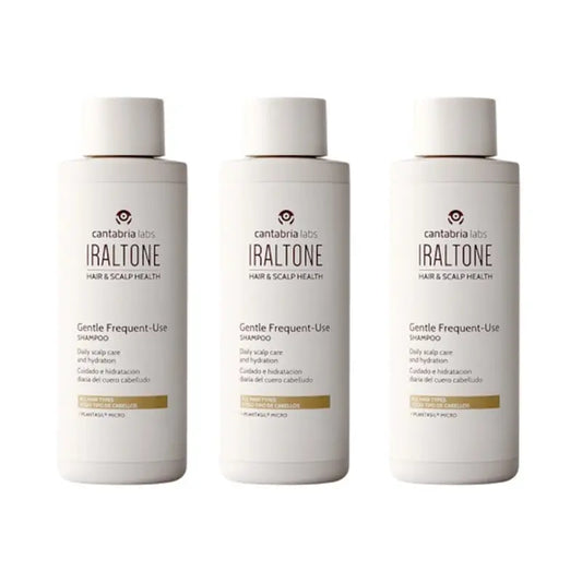 Iraltone Shampoo delicato per uso frequente, confezione da 3 x 200 ml