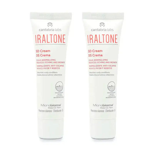 Iraltone DS Emulsione per Dermatite Seborroica, Confezione 2 x 30 ml
