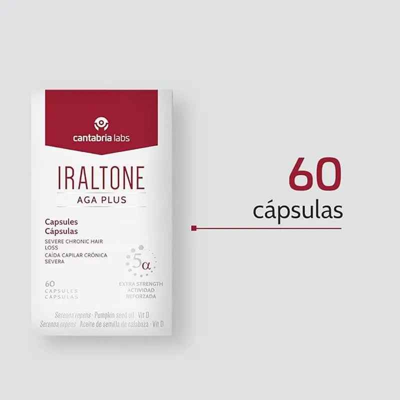 Iraltone Duplo Aga Plus Confezione risparmio, 120 capsule