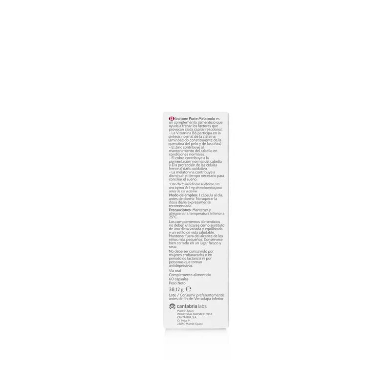 Iraltone Forte Melatonina, 60 capsule