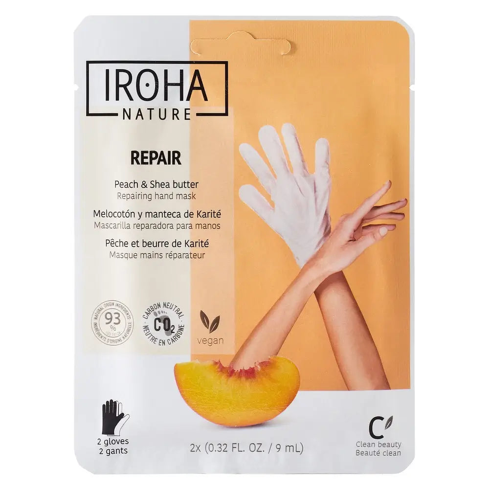 Iroha Nature Guanti Corpo Maschera Riparatrice , 20 Ml