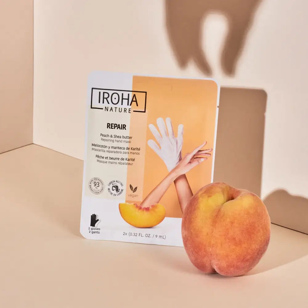 Iroha Nature Guanti Corpo Maschera Riparatrice , 20 Ml