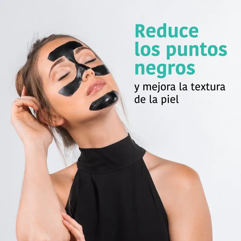 Iroha Nature Peel Off Maschera al carbone per la pulizia profonda, 3 pezzi, 1 grammo