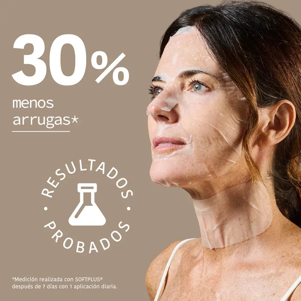 Iroha Nature Maschera antirughe per viso e collo - Collagene , 30 ml