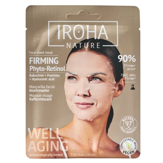 Iroha Nature Maschera rassodante per il viso - Fito Retinolo, 23 ml