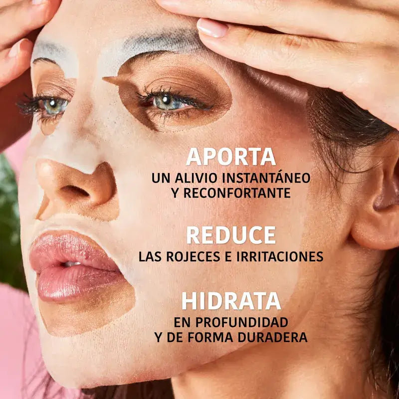 Iroha Nature Estratti Naturali Maschera Idratante Lenitiva con Avena , 20 ml