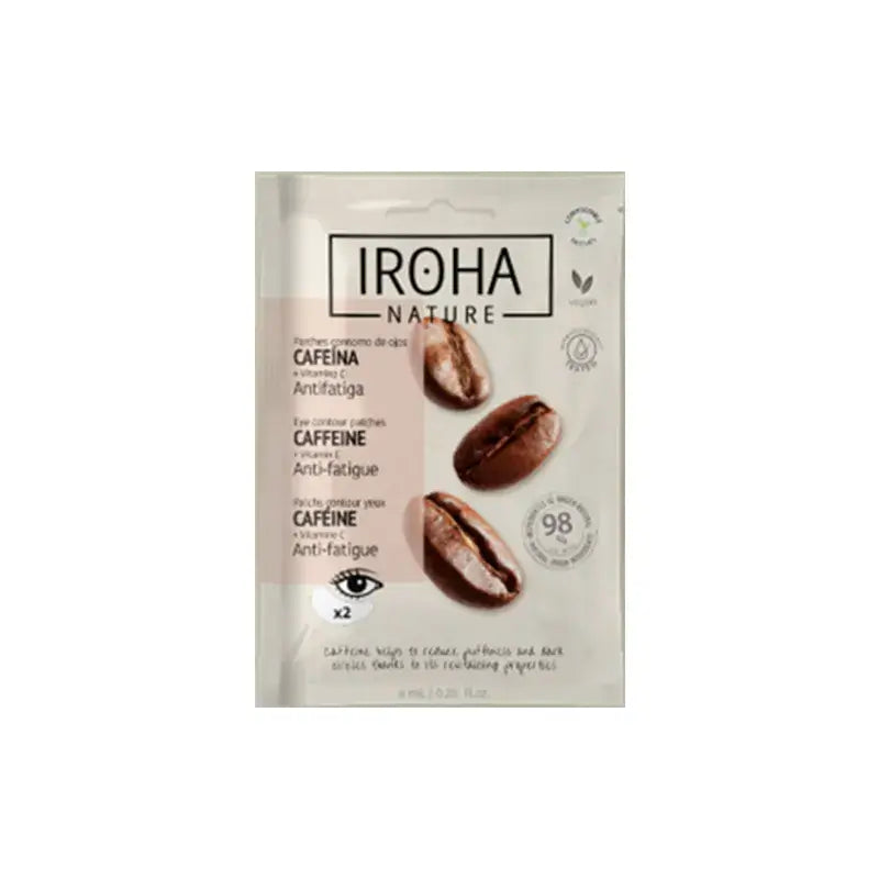 Iroha Nature Estratti Naturali Cerotti Occhi Anti-Fatica, 1 paio