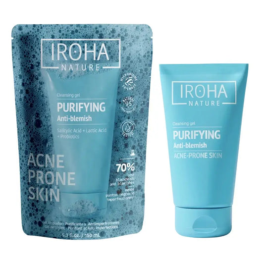 Iroha Nature Detergente Purificante Anti-Perfezione Pelle Grassa , 150 ml