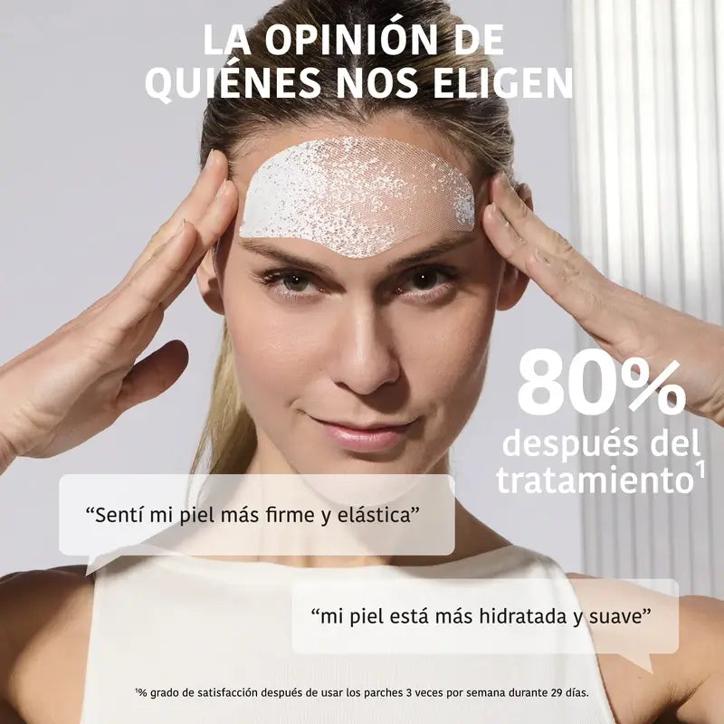 Iroha Nature Cerotti per la fronte al 99% di collagene (3 pezzi + 1 nebbia) , 3 paia