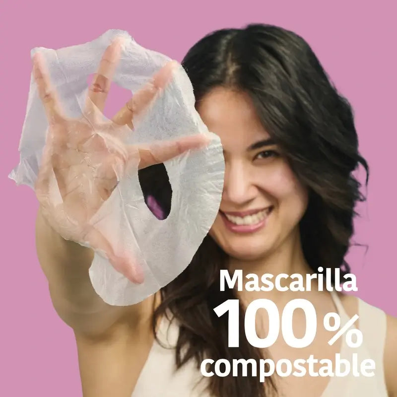 Iroha Nature Maschera riparatrice della barriera di ceramide per pelli sensibili, 25 ml