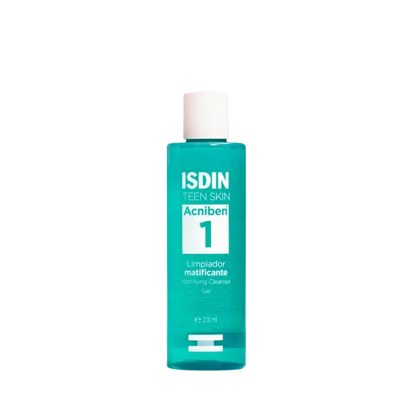 Isdin Acniben Gel detergente opacizzante 200 ml