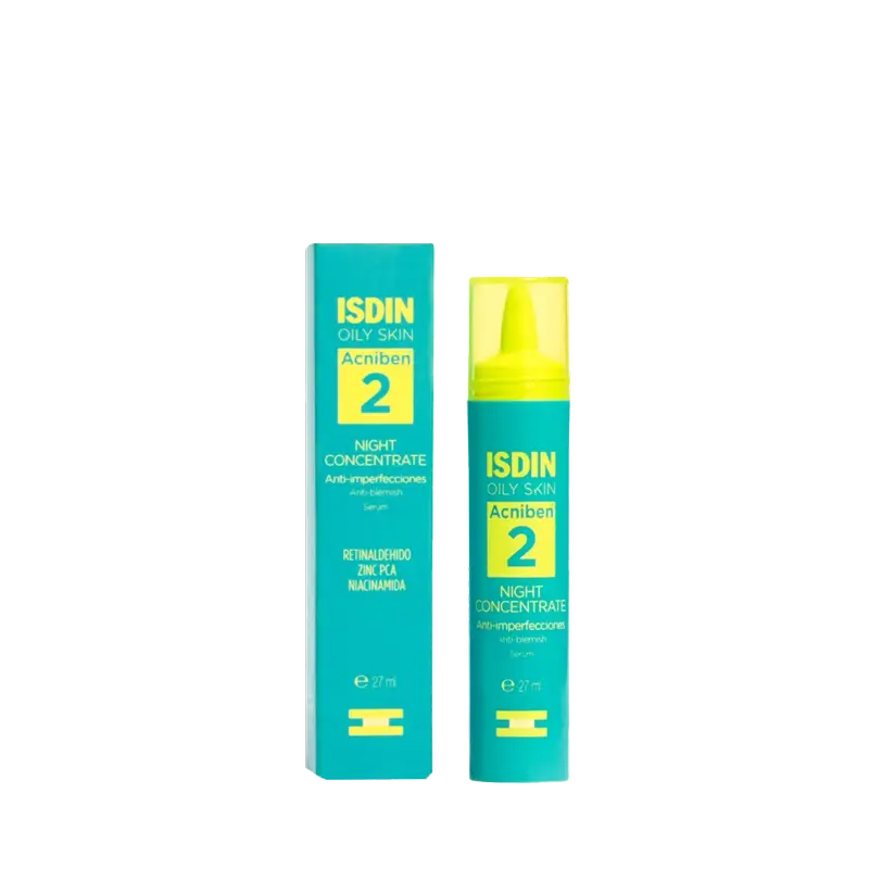 Isdin Acniben Concentrato Notte Anti-Imperfezioni, 27 Ml