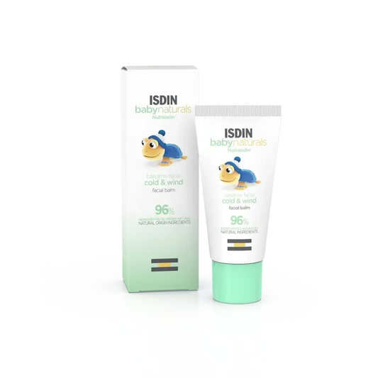 Isdin Baby Naturals Balsamo viso freddo e vento, 30 ml