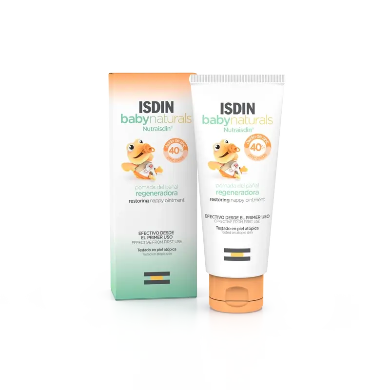 Isdin Baby Naturals Unguento rigenerante per pannolini 100 ml