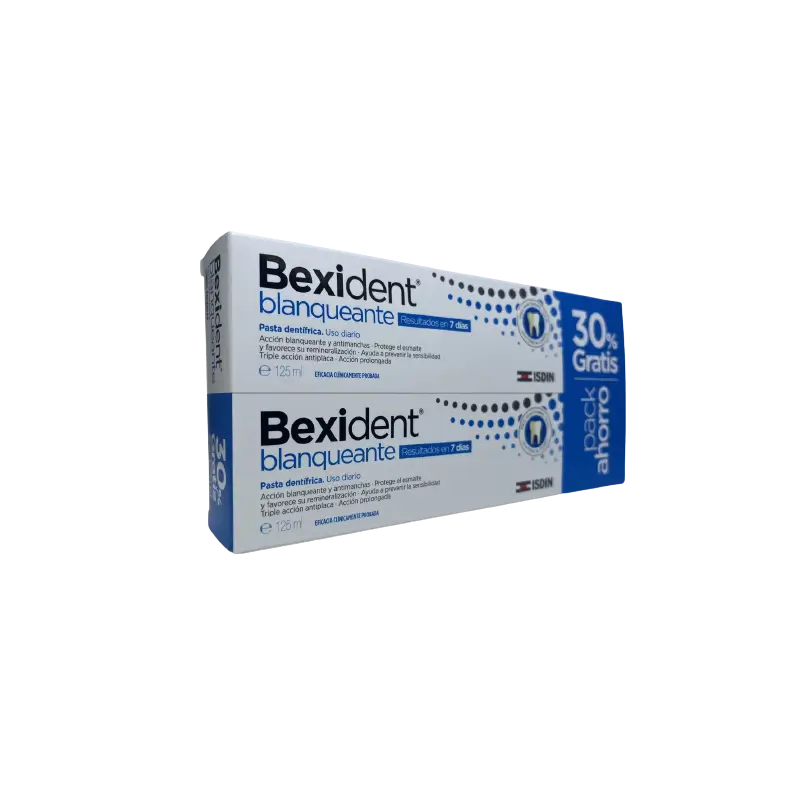 Isdin Bexident Duplo Pasta sbiancante, 2 x 125 ml