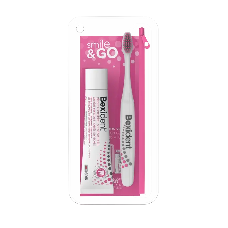 Isdin Bexident Kit da viaggio per denti sensibili
