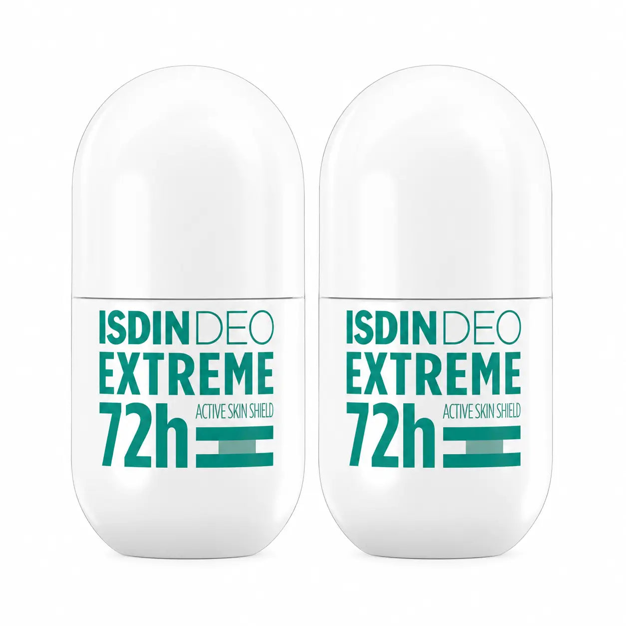 Isdin Deo Extreme Roll On, 50 ml, confezione da 2