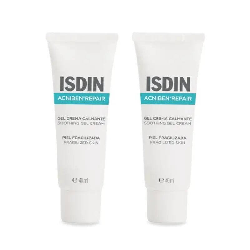 Isdin Duplo Acniben Repair Teen Skin, 2 x 40 Ml