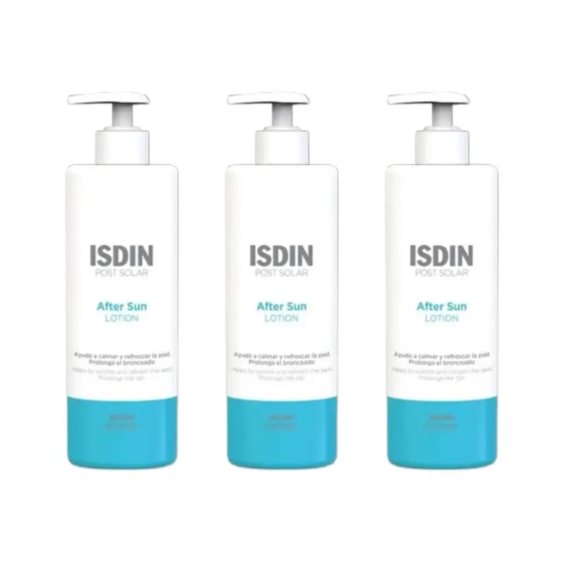 Isdin Lozione doposole, 3X400 Ml