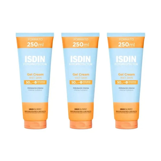 Isdin Fotoprotector Crema Gel Spf 50+, 3X250 Ml
