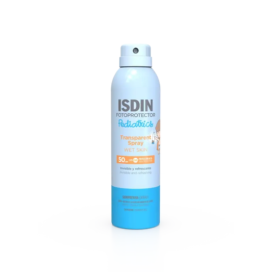 Isdin Fotoprotector Clear Pediatric Spray Pelle Bagnata Spf 50 250 Ml