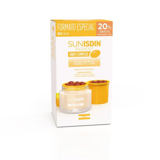 Isdin Fotoprotector Sunisdin Pigment Duplo, 60 Capsule