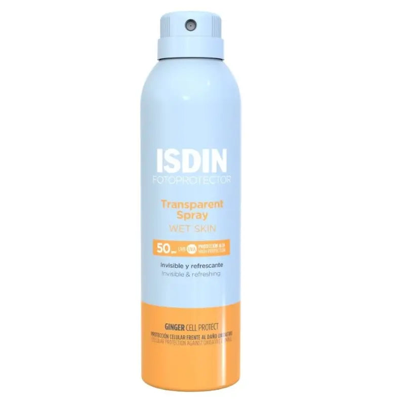 Isdin Fotoprotector Trasparente Pelle Bagnata Spf50, 100ml
