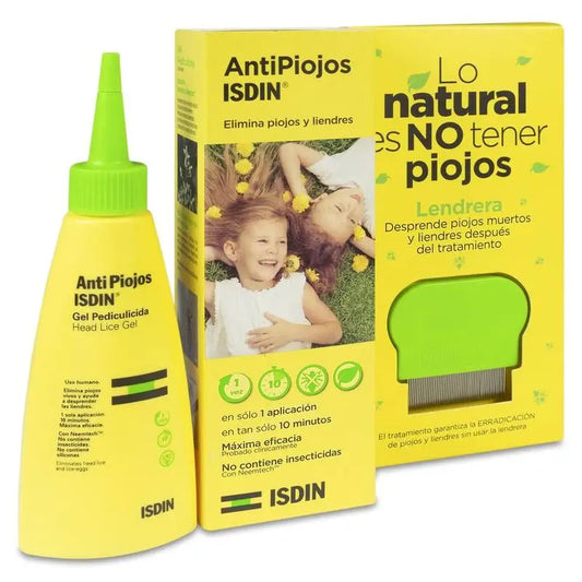 Isdin Isdin Gel Pediculicida Antipidocchi, 100Ml + Lendini Gratis
