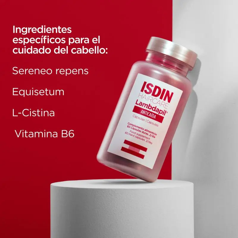 Isdin Lambdapil Anti-Caduta di capelli 60 Capsule