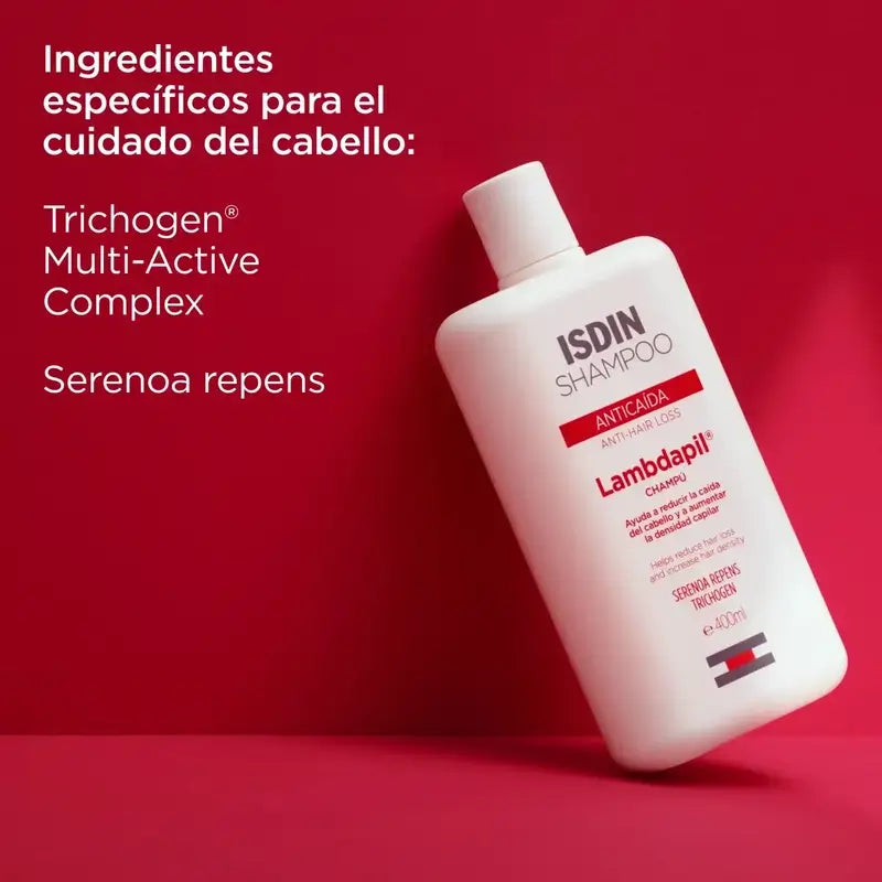 Isdin Lambdapil Shampoo anticaduta 400 Ml