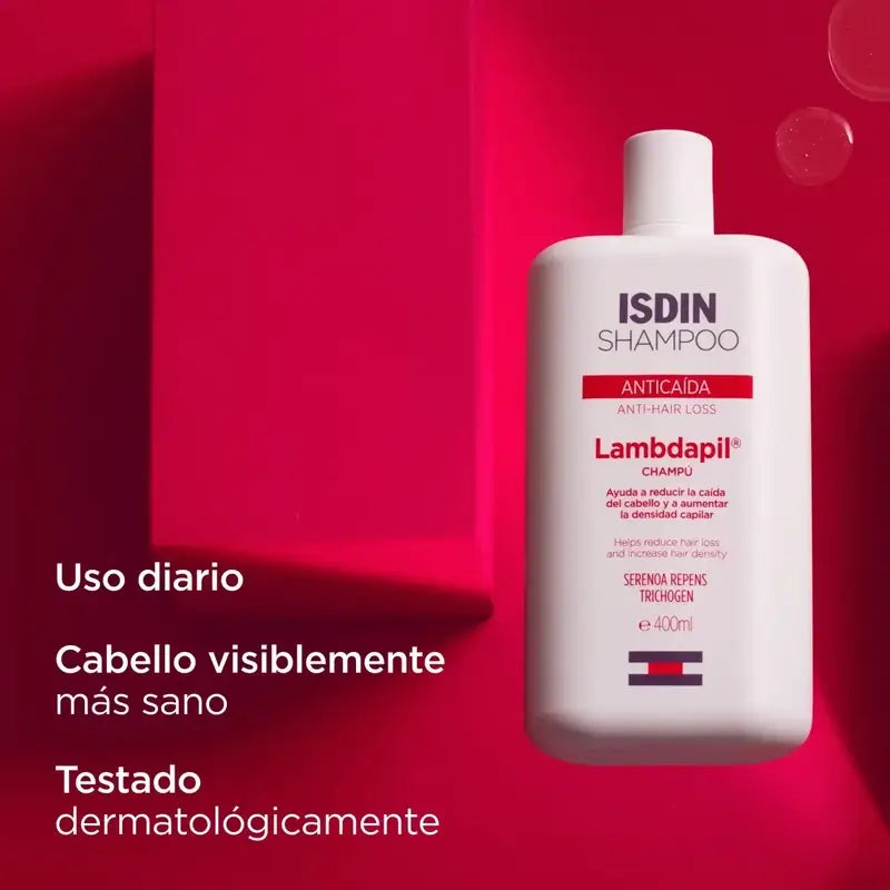 Isdin Lambdapil Shampoo anticaduta 400 Ml