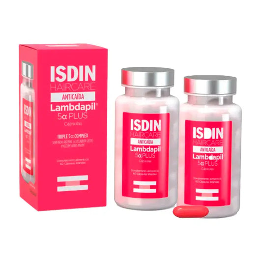 Isdin Lambdapil Duplo 5Alfa Plus Capsule 2 x 60 Unità