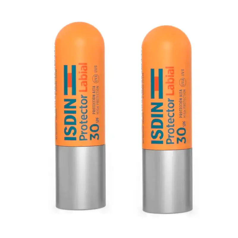 Isdin Lip Protector SPF 30, Confezione 2 x 4 gr