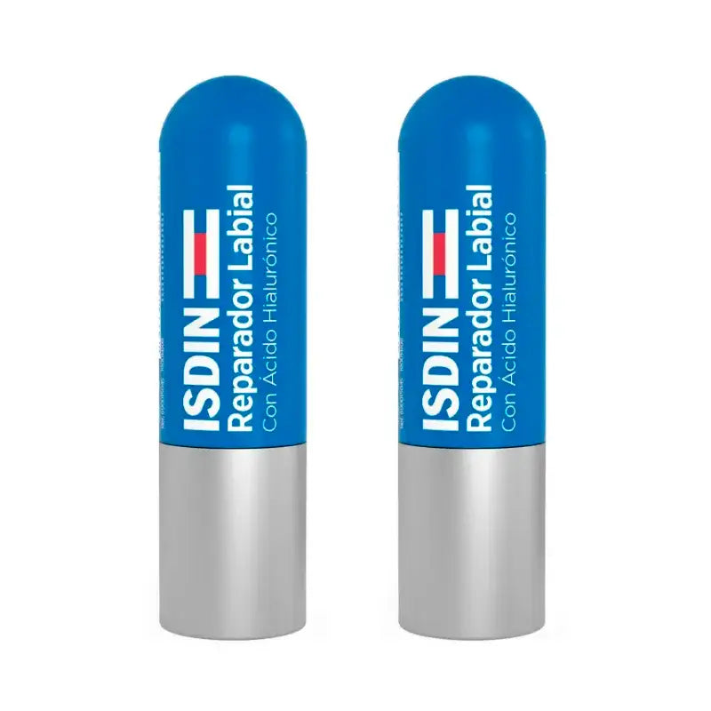 Isdin Isdin Stick Riparatore Labbra, Confezione 2 x 4 gr