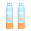 Isdin Spray Trasparente Pelle Bagnata SPF 50, Confezione 2 x 250 ml