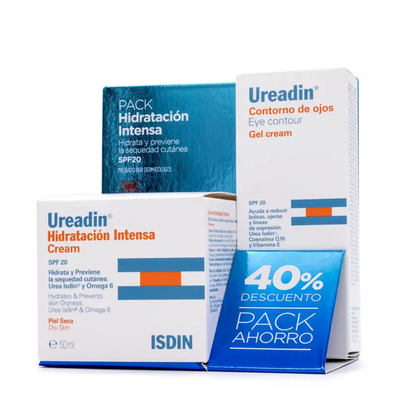 Isdin Ureadin Impacco Idratazione Intensa 50Ml + Contorno Occhi 15Ml