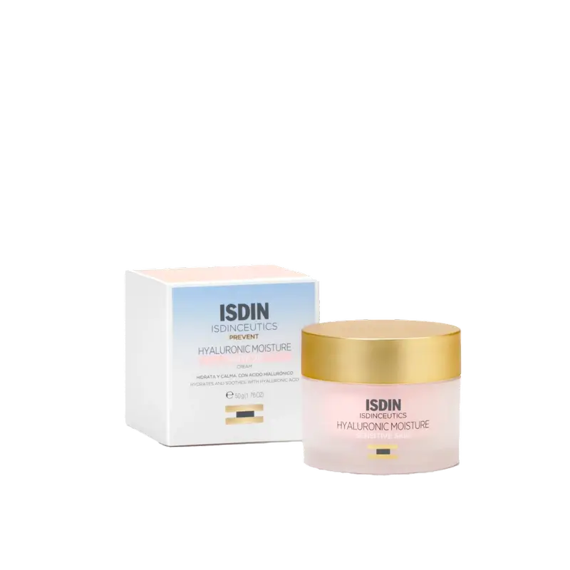 Isdinceutics Crema idratante ialuronica per pelli sensibili 50 Ml