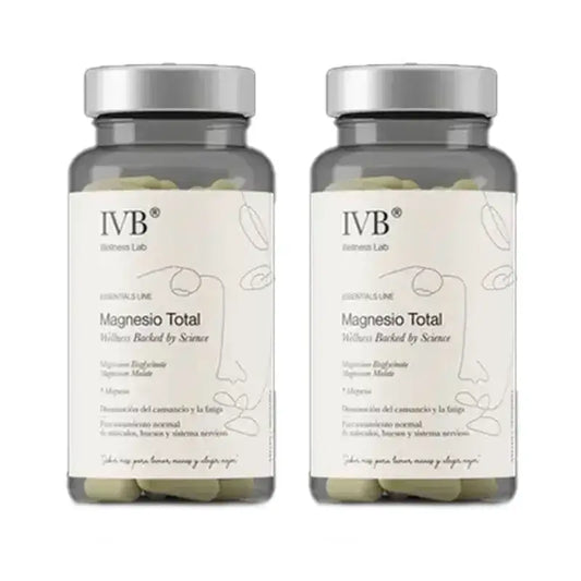 Ivb Wellness Lab 60 Capsule di Magnesio Totale , Confezione 2 x 60 capsule