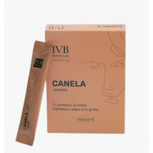 Ivb Wellness Lab Linea Go&Start Bastoncini al gusto di cannella (Vegan), 10 bastoncini