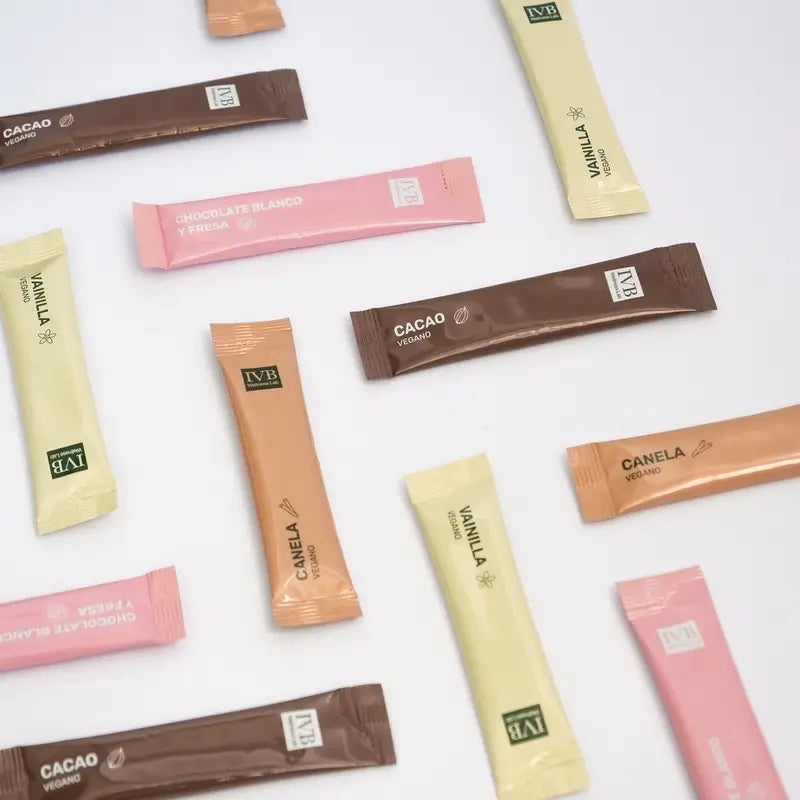 Ivb Wellness Lab Linea Go&Start Bastoncini aromatizzati alla vaniglia (Vegan), 10 bastoncini