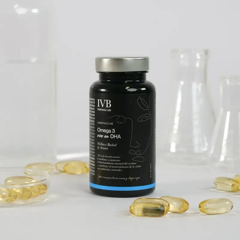 Ivb Wellness Lab Omega 3 ricco di DHA, 30 capsule