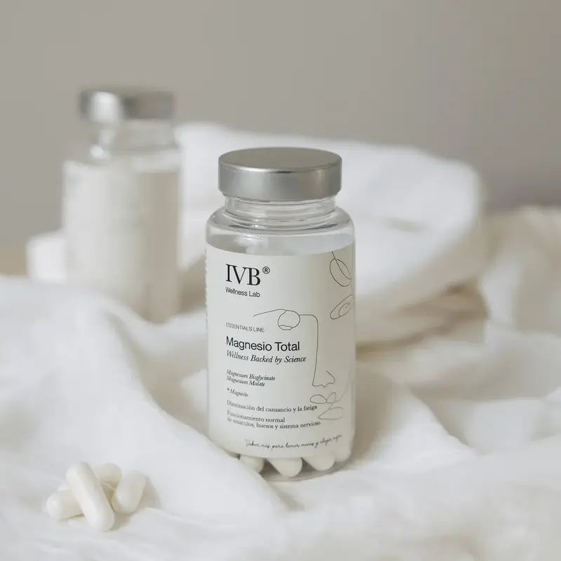 Ivb Wellness Lab Pacchetto riposo profondo, Magnesio totale, 60 capsule + SomniLove, 180 g
