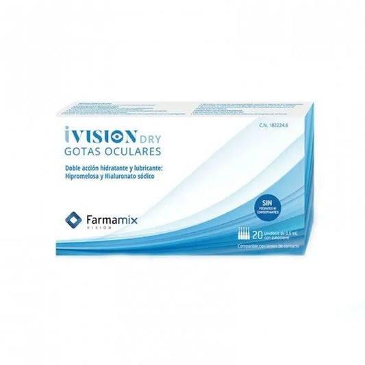 Ivision Gocce per occhi secchi, 20 dosi singole