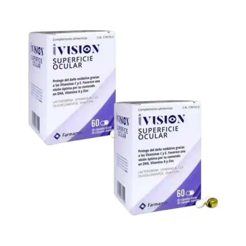 Ivision Superficie Oculare, 2X60 Capsule