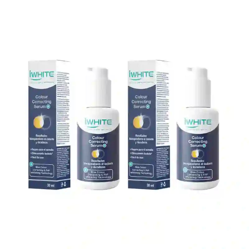 iWhite Colour Correcting Serum+, confezione da 2 x 30 ml