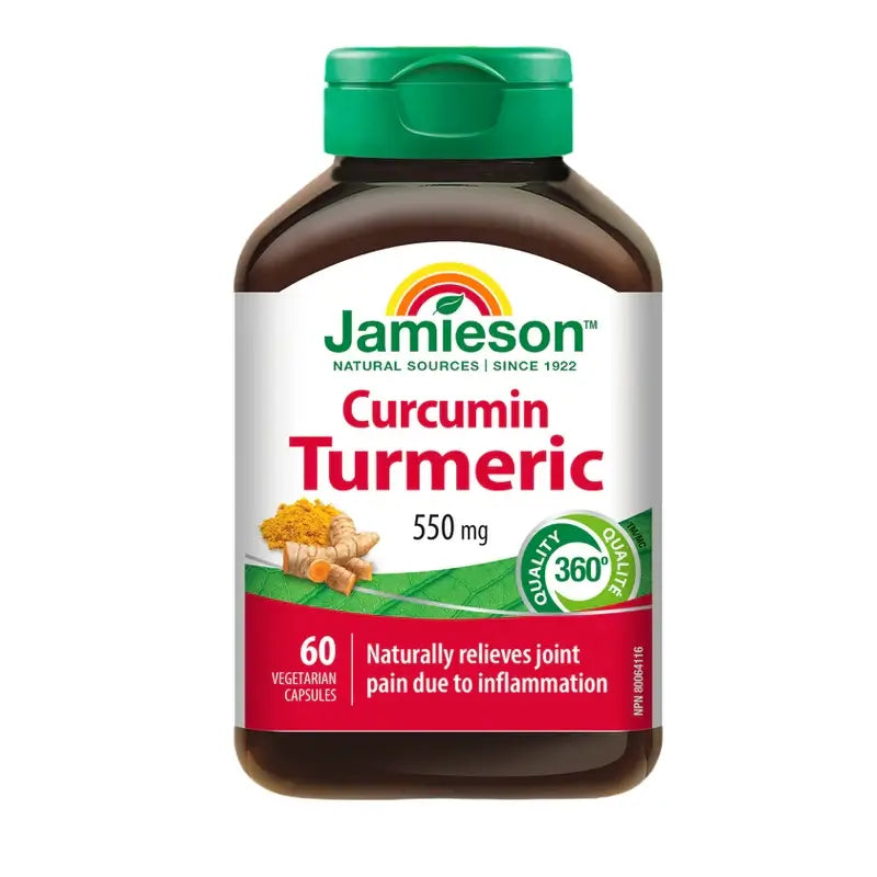 Jamieson Curcumin Curcuma 550Mg , 60 capsule