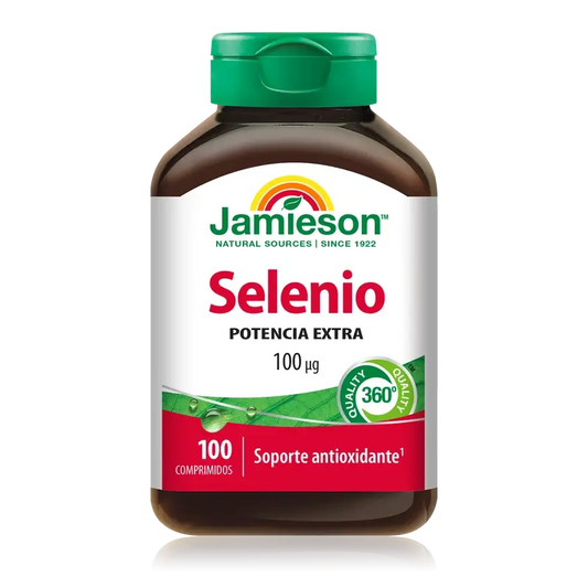 Jamieson Selenium Extra Strength 100 Mcg , 100 compresse